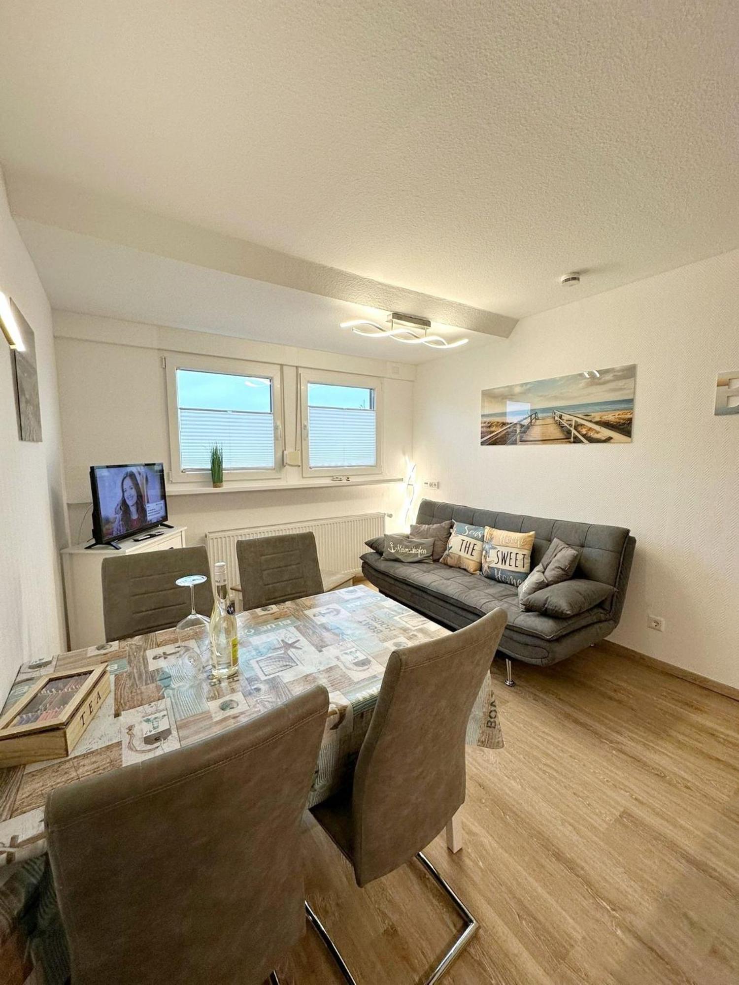 Ferienwohnung Haus Boje "Knurrhahn" Neuharlingersiel Buitenkant foto